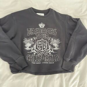 Hollister Black Graphic Sweatshirt